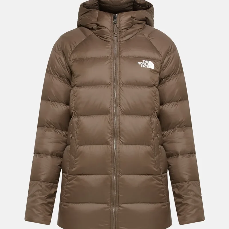 Damska Kurtka Puchowa The North Face Hyalite brązowa
