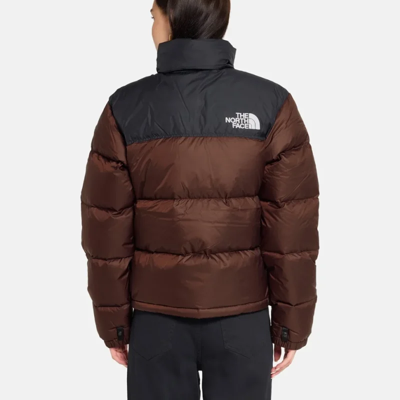 Damska Kurtka The North Face 1996 Nuptse 700 ciemnobrązowa