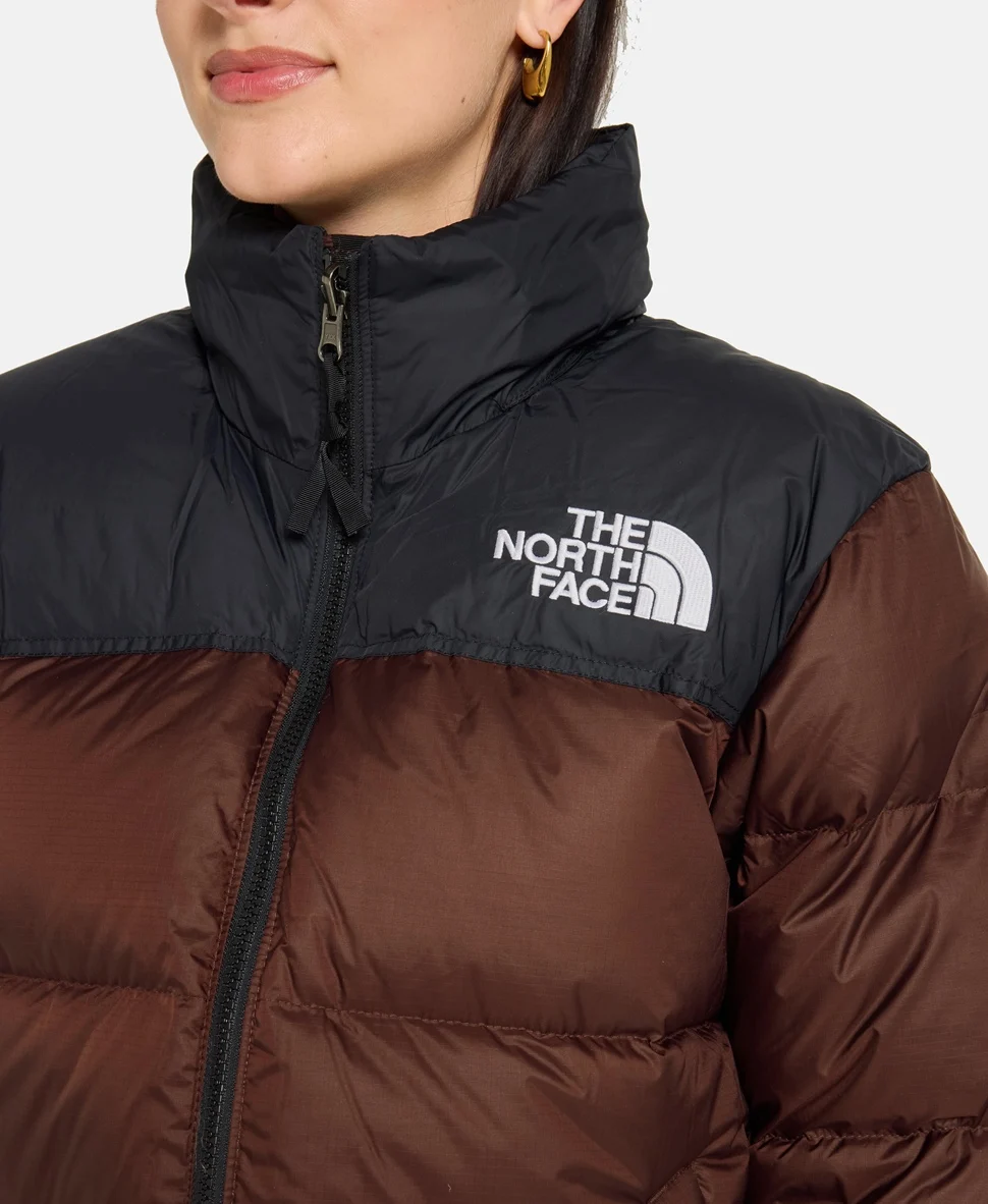 Damska Kurtka The North Face 1996 Nuptse 700 ciemnobrązowa
