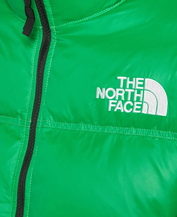 Kurtka Damska The North Face Nuptse 700 short jasnozielona