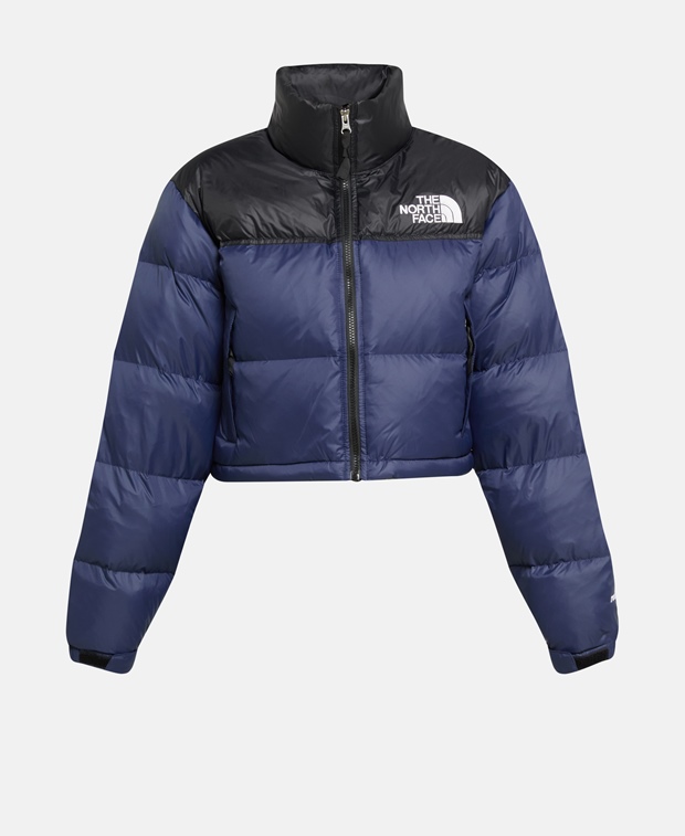 Kurtka Damska The North Face Nuptse 700 short niebieska