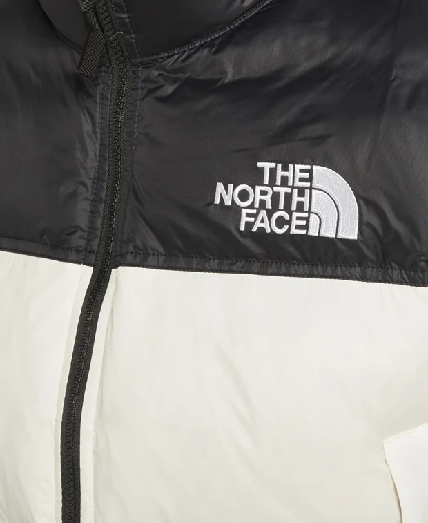 Kurtka Damska The North Face Nuptse short Biel Wełny