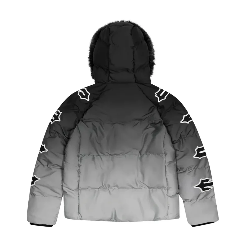 Traspstar Irongate Sleeve Puffer Black Gradient