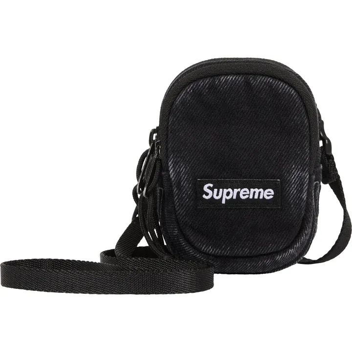 Supreme Denim Mini Utility Bag Black
