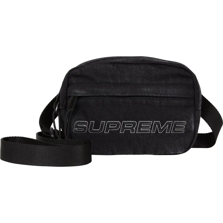 Supreme Denim Mini Shoulder Bag Black