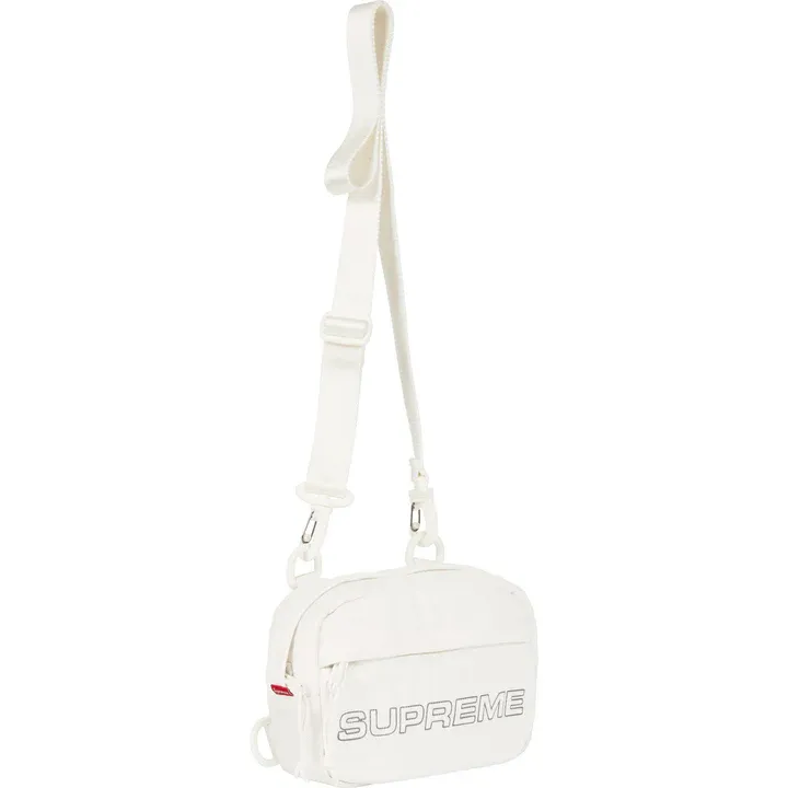 Supreme Denim Mini Shoulder Bag White