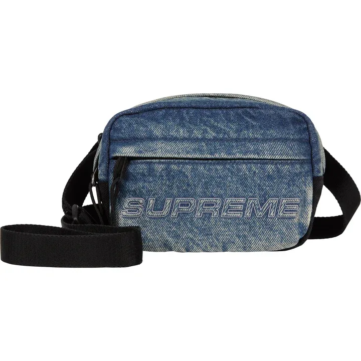Supreme Denim Mini Shoulder Washed Indigo