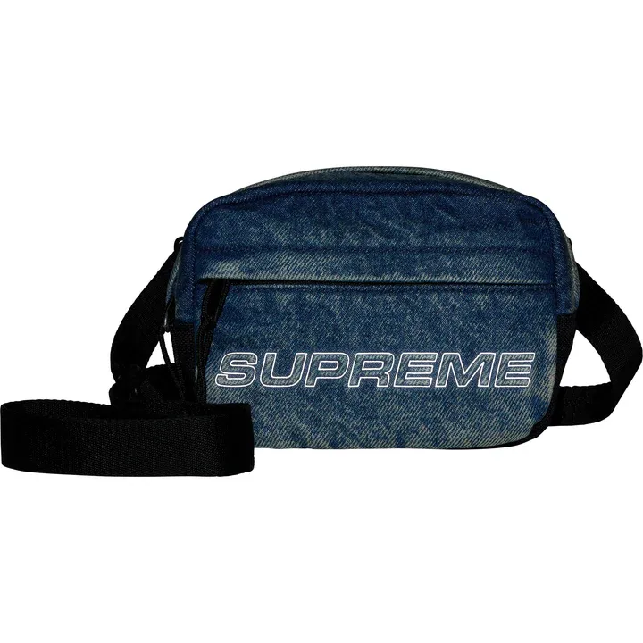 Supreme Denim Mini Shoulder Washed Indigo