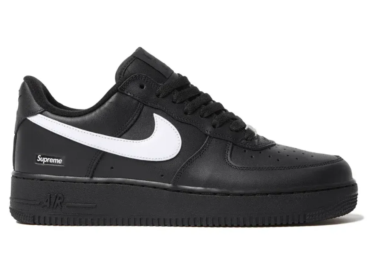 Supreme Air Force 1 ブラック　27cm Nike Air Force 1 Mid Supreme Black - MR KICKS