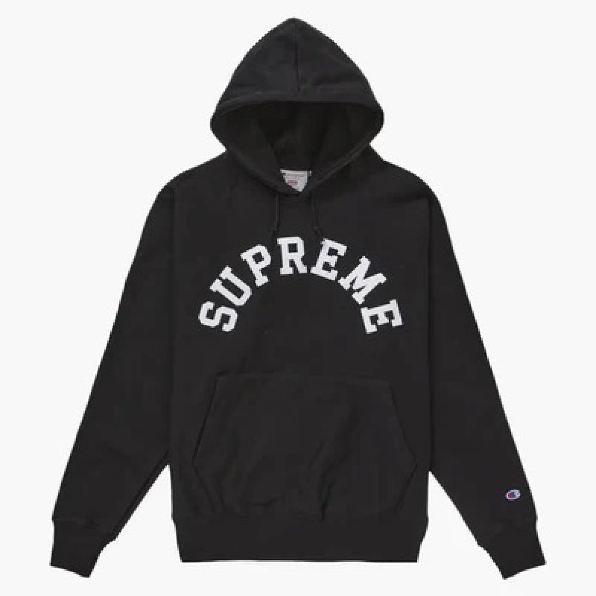 トップス Supreme 25SS Champion Hooded Sweatshirt Supreme Champion Hooded Sweatshirt (ss25) Black - sneakerman.store