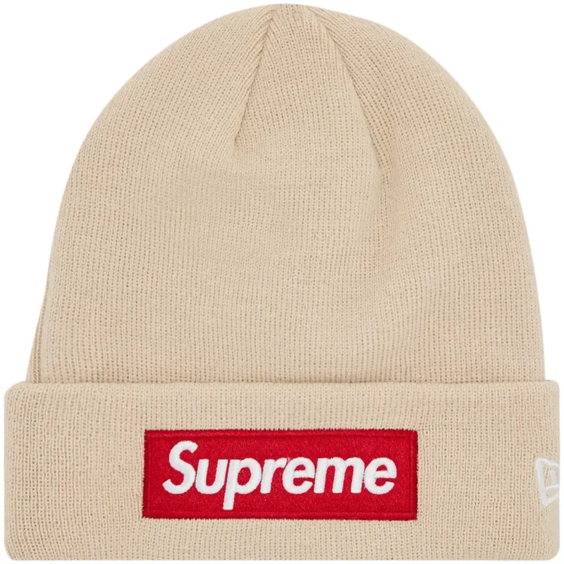 Supreme Box Logo Beanie Stone (FW24)