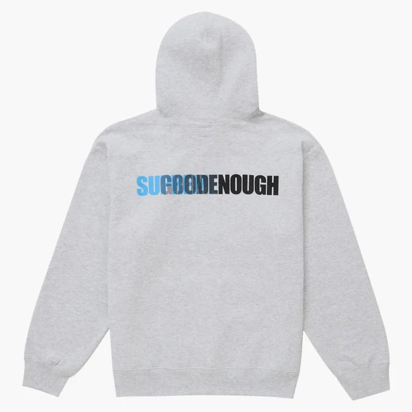 Supreme Goodenough Hooded Sweatshirt Heather Grey