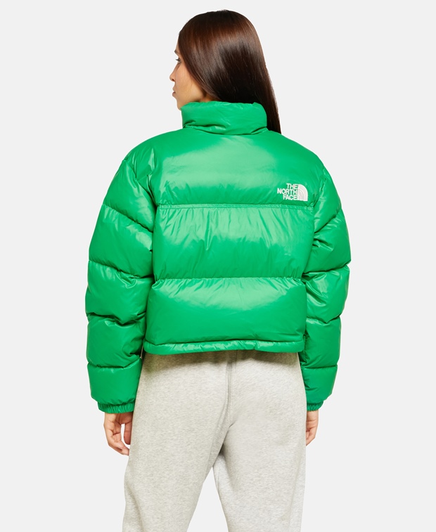 Kurtka Damska The North Face Nuptse 700 short jasnozielona