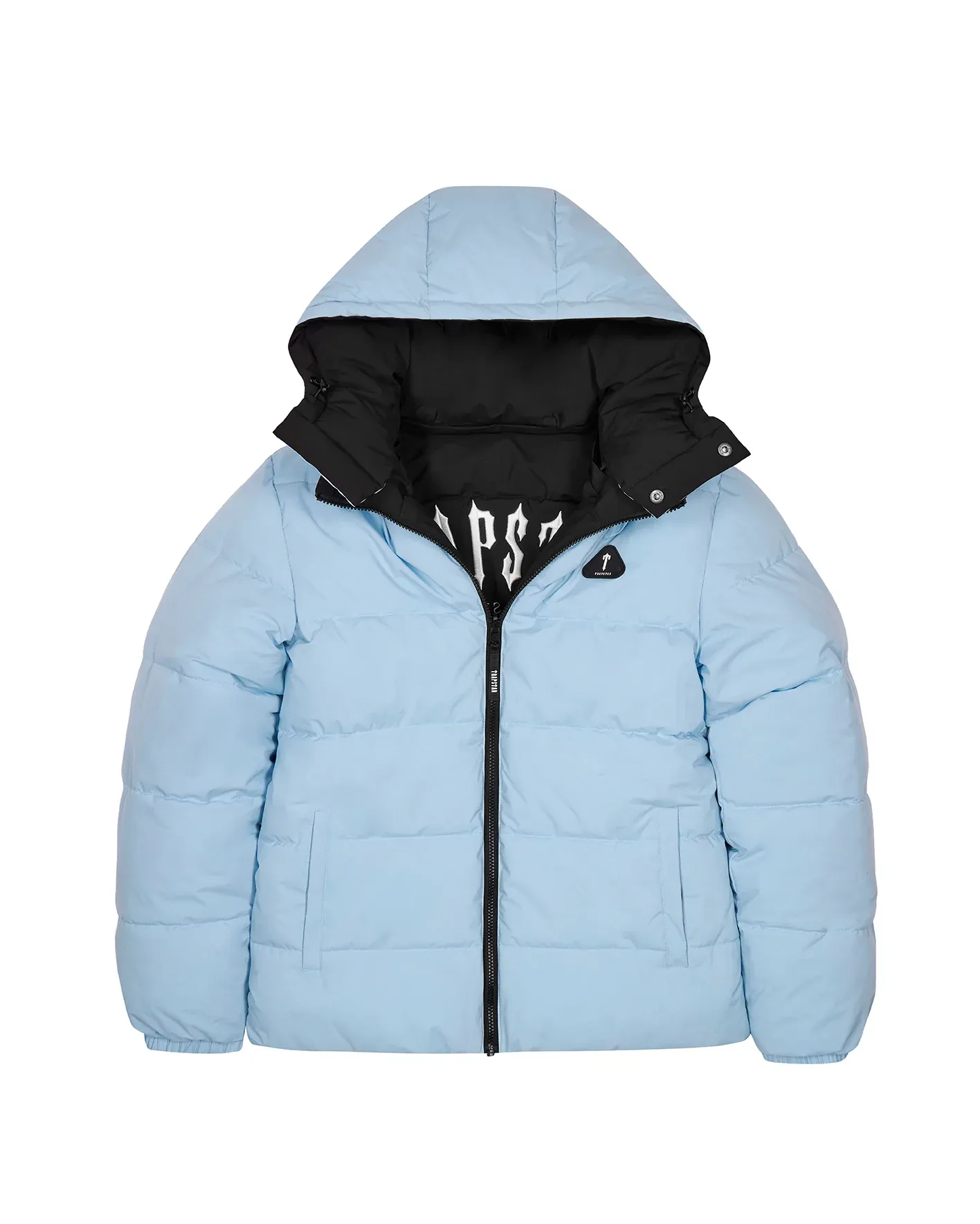 Kurtka Trapstar Irongate Arch Reversible Puffer - Black/Light Blue