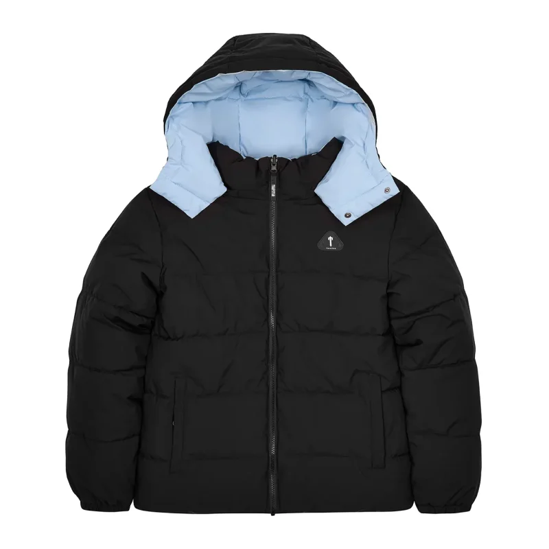 Kurtka Trapstar Irongate Arch Reversible Puffer - Black/Light Blue