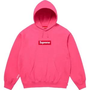 Bluza Supreme Box Logo Magenta różowa