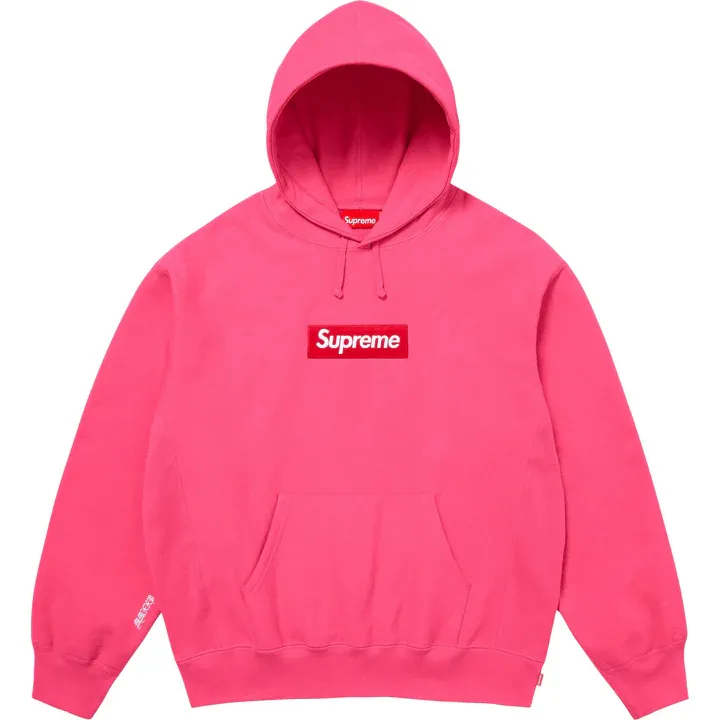 Bluza Supreme Box Logo Magenta różowa