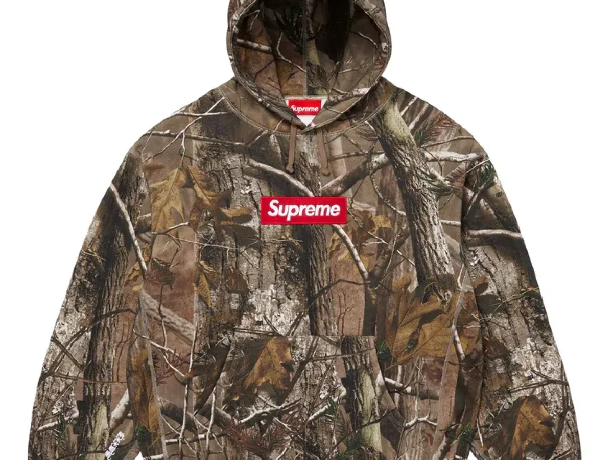 Supreme ボックスロゴ RealTree AP カモ スウェットシャツ
